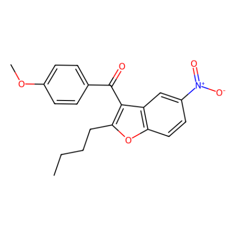 (2-丁基-5-硝基苯并呋喃-3-基)(4-甲氧基苯基)甲酮,(2-Butyl-5-nitrobenzofuran-3-yl)(4-methoxyphenyl)methanone