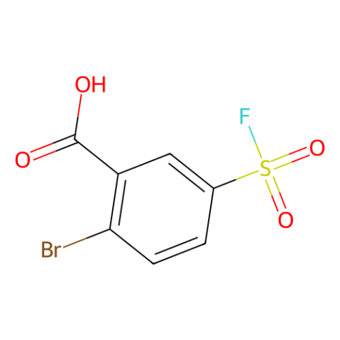 2-溴-5-(氟磺?；?苯甲酸,2-Bromo-5-(fluorosulfonyl)benzoic acid