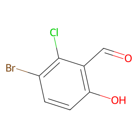 3-溴-2-氯-6-羟基苯甲醛,3-Bromo-2-chloro-6-hydroxybenzaldehyde