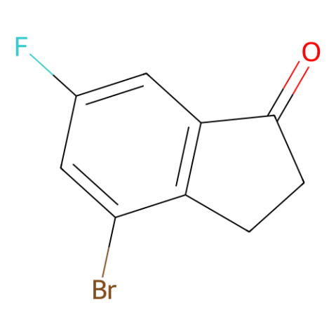 4-溴-6-氟-2,3-二氢-1H-茚-1-酮,4-Bromo-6-fluoro-2,3-dihydro-1H-inden-1-one