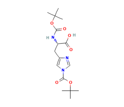 N,N'-二叔丁氧羰基-L-組氨酸,N,N'-Di-tert-butoxycarbonyl-L-histidine