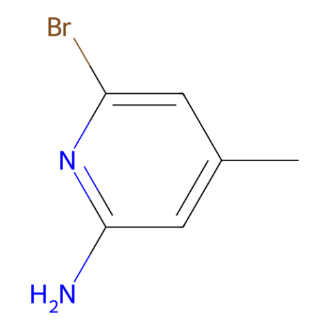 6-溴-4-甲基吡啶-2-胺,6-Bromo-4-methylpyridin-2-amine