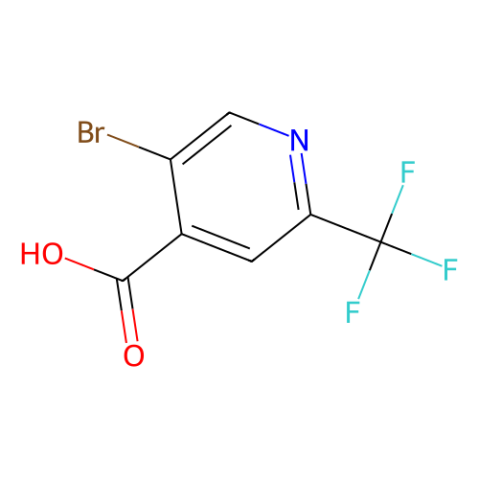 5-溴-2-(三氟甲基)吡啶-4-甲酸,5-Bromo-2-(trifluoromethyl)isonicotinic acid