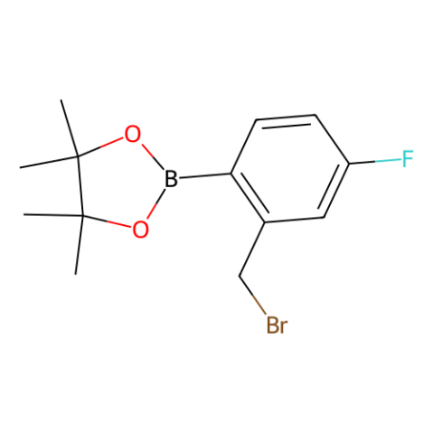 2-溴甲基-4-氟苯硼酸頻哪醇酯,2-Bromomethyl-4-fluorobenzeneboronic acid pinacol ester