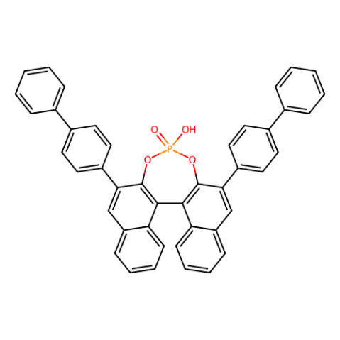 (S)-3,3'-双(1,1'-联苯)-1,1'-联萘酚膦酸酯,(11bS)-2,6-Di([1,1'-biphenyl]-4-yl)-4-hydroxydinaphtho[2,1-d:1',2'-f][1,3,2]dioxaphosphepine 4-oxide