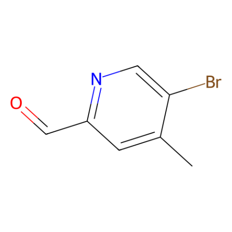 5-溴-4-甲基吡啶-2-甲醛,5-Bromo-4-methylpicolinaldehyde