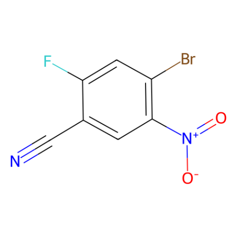 4-溴-2-氟-5-硝基苯甲腈,4-Bromo-2-fluoro-5-nitrobenzonitrile