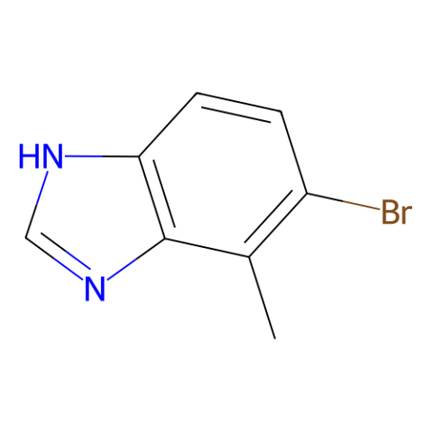 5-溴-4-甲基-1H-苯并[d]咪唑,5-Bromo-4-methyl-1H-benzo[d]imidazole