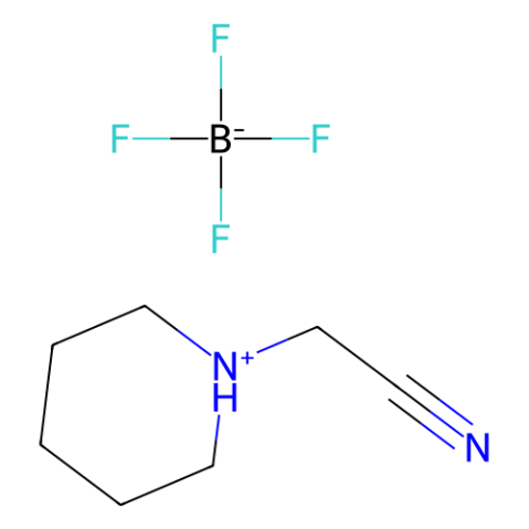 1-(氰甲基)哌啶四氟硼酸鹽,1-(Cyanomethyl)piperidinium Tetrafluoroborate