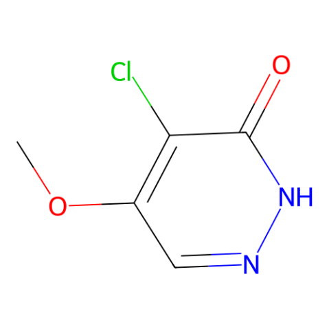 4-氯-5-甲氧基哒嗪-3(2H)-酮,4-Chloro-5-methoxypyridazin-3(2H)-one