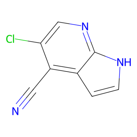 5-氯-1H-吡咯[2,3-b] 吡啶-4-腈,5-Chloro-1H-pyrrolo[2,3-b]pyridine-4-carbonitrile