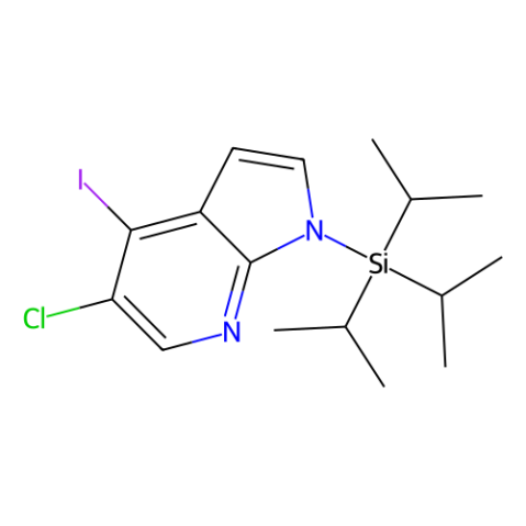 5-氯-4-碘-1-(三異丙基甲硅烷基)-1H-吡咯并[2,3-b ] 吡啶,5-Chloro-4-iodo-1-(triisopropylsilyl)-1H-pyrrolo[2,3-b]pyridine