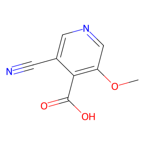 3-氰基-5-甲氧基异烟酸,3-Cyano-5-methoxyisonicotinic acid
