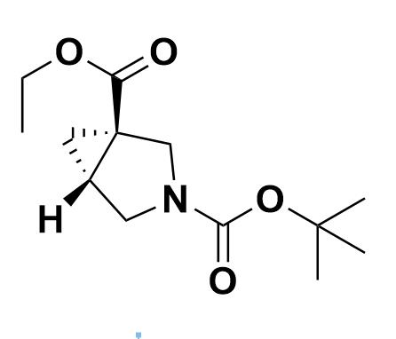 (1R,5R)-3-tert-butyl 1-ethyl 3-azabicyclo[3.1.0]hexane-1,3-dicarboxylate,(1R,5R)-3-tert-butyl 1-ethyl 3-azabicyclo[3.1.0]hexane-1,3-dicarboxylate