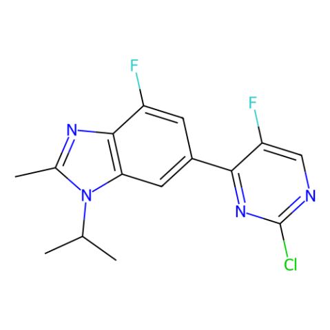 6-(2-氯-5-氟嘧啶-4-基)-4-氟-2-甲基-1-(丙-2-基)-1H-1,3-苯并二唑,6-(2-chloro-5-fluoropyrimidin-4-yl)-4-fluoro-2-methyl-1-(propan-2-yl)-1H-1,3-benzodiazole