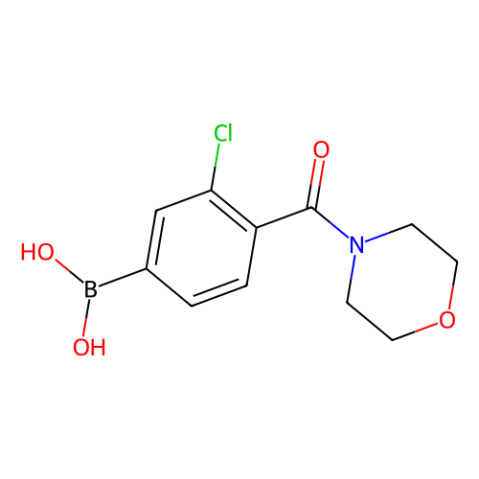 3-氯-4-(吗啉代羰基)苯基硼酸,3-Chloro-4-(morpholinocarbonyl)phenylboronic acid