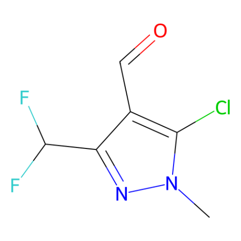 5-氯-3-(二氟甲基)-1-甲基-1H-吡唑-4-甲醛,5-Chloro-3-(difluoromethyl)-1-methyl-1H-pyrazole-4-carbaldehyde