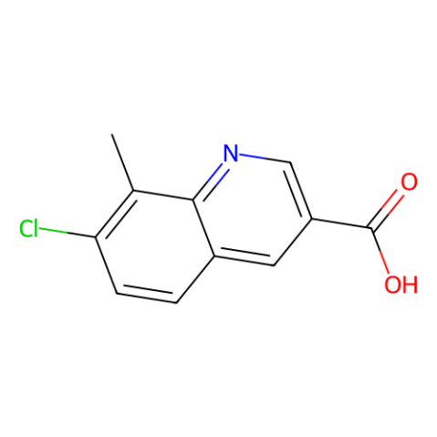 7-氯-8-甲基喹啉-3-羧酸,7-Chloro-8-methylquinoline-3-carboxylic acid