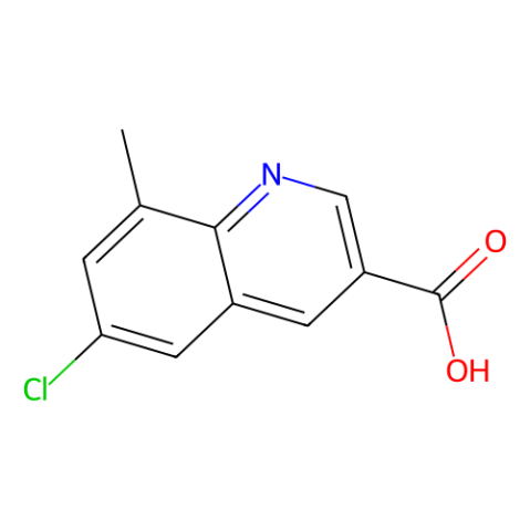 6-氯-8-甲基喹啉-3-羧酸,6-Chloro-8-methylquinoline-3-carboxylic acid