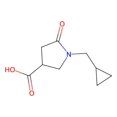 1-（环丙基甲基）-5-氧吡咯烷-3-羧酸,1-(cyclopropylmethyl)-5-oxopyrrolidine-3-carboxylic acid