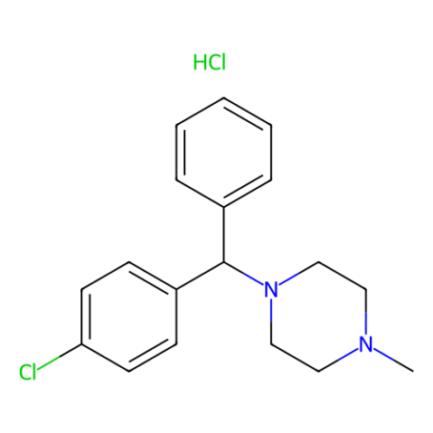 1-[(4-氯苯基)苯基甲基]-4-甲基哌嗪鹽酸鹽,Chlorcyclizine hydrochloride