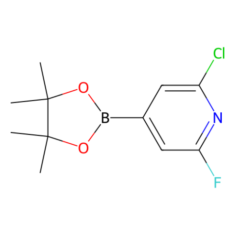 2-氯-6-氟吡啶-4-硼酸频哪醇酯,2-Chloro-6-fluoropyridine-4-boronic acid, pinacol ester