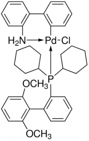 氯（2-二环己基膦-2'，6'-二甲氧基-1,1'-联苯）（2'-氨基-1,1'-联苯-2-基）钯（II）,Chloro(2-dicyclohexylphosphino-2',6'-dimethoxy-1,1'-biphenyl)(2'-amino-1,1'-biphenyl-2-yl) palladium(II)