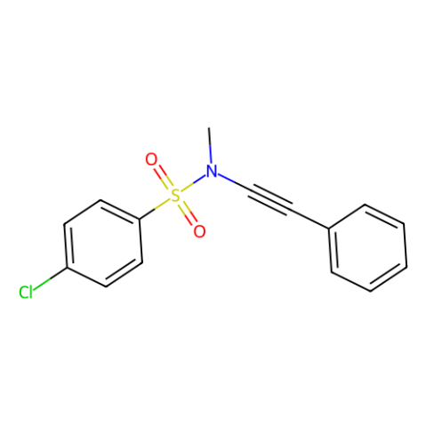 4-氯-N-甲基-N-(苯乙炔基)苯磺酰胺,4-Chloro-N-methyl-N-(phenylethynyl)benzenesulfonamide