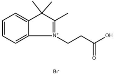 1-（2-羧乙基）-2,3,3-三甲基-3H-吲哚-1-溴化銨,1-(2-carboxyethyl)-2,3,3-trimethyl-3H-indol-1-ium bromide