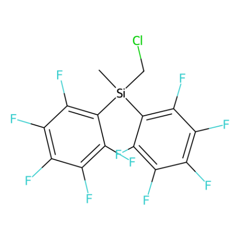 (氯甲基)甲基双(五氟苯基)硅烷,(Chloromethyl)methylbis(pentafluorophenyl)silane