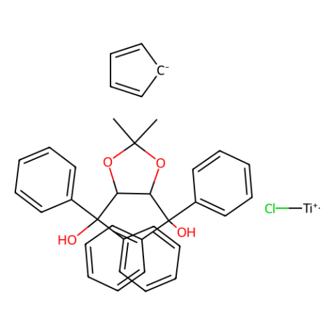 氯环戊二烯基[(4R,5R)-2,2-二甲基-α,α,α',α'-四苯基-1,3-二氧戊环-4， 5-二甲醇合]钛,Chlorocyclopentadienyl[(4R,5R)-2,2-dimethyl-α,α,α′,α′-tetraphenyl-1,3-dioxolane-4,5-dimethanolato]titanium