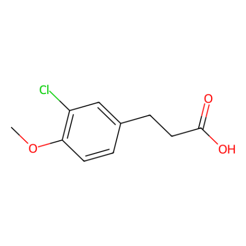 3-（3-氯-4-甲氧基苯基）丙酸,3-(3-Chloro-4-methoxyphenyl)propionic acid