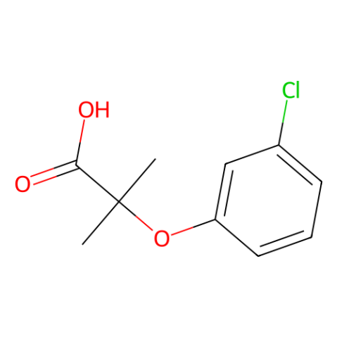 2-(3-氯苯氧基)-2-甲基丙酸,2-(3-Chlorophenoxy)-2-methylpropanoic acid