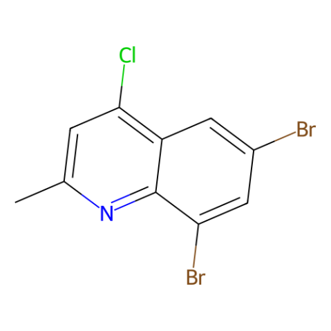 4-氯-6,8-二溴-2-甲基喹啉,4-Chloro-6,8-dibromo-2-methylquinoline