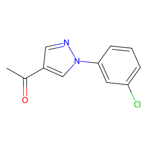 1-[1-(3-氯苯基)-1H-吡唑-4-基]乙酮,1-[1-(3-Chlorophenyl)-1H-pyrazol-4-yl]ethanone