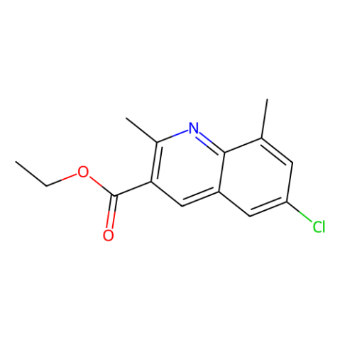 6-氯-2,8-二甲基喹啉-3-羧酸乙酯,6-Chloro-2,8-dimethylquinoline-3-carboxylic acid ethyl ester