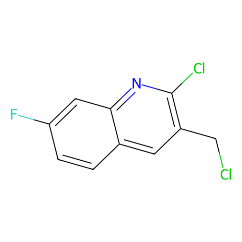 2-氯-3-氯甲基-7-氟喹啉,2-Chloro-3-chloromethyl-7-fluoroquinoline