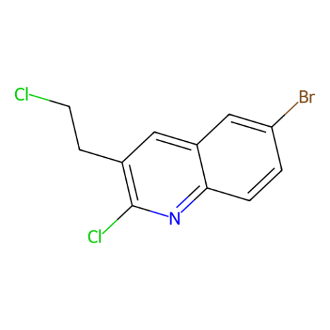2-氯-3-(2-氯乙基)-6-溴代喹啉,2-Chloro-3-(2-chloroethyl)-6-bromoquinoline