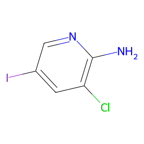 3-氯-5-碘吡啶-2-胺,3-Chloro-5-iodopyridin-2-amine