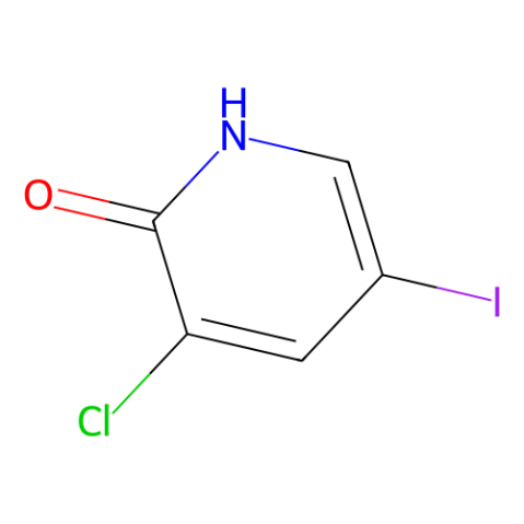 3-氯-5-碘吡啶啶-2(1氢)-酮,3-Chloro-5-iodopyridin-2(1H)-one