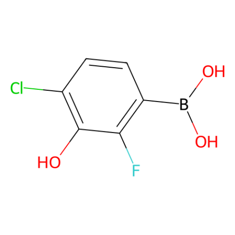 (4-氯-2-氟-3-羥基苯基)硼酸（含不等量酸酐）,(4-Chloro-2-fluoro-3-hydroxyphenyl)boronic acid（contains varying amounts of Anhydride）