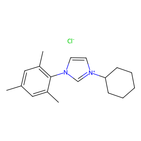 1-环己基-3-均三甲苯基-1H-咪唑-3-鎓氯化物,1-Cyclohexyl-3-mesityl-1H-imidazol-3-ium chloride