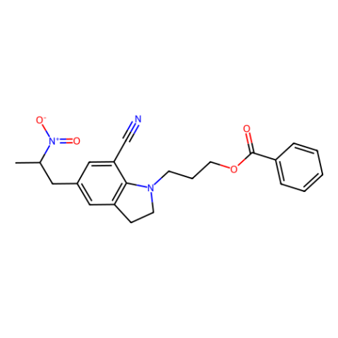 3-(7-氰基-5-(2-硝基丙基)二氢吲哚-1-基)苯甲酸丙酯,3-(7-Cyano-5-(2-nitropropyl)indolin-1-yl)propyl benzoate