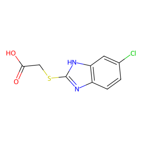 [(5-氯-1H-苯并咪唑-2-基)磺酰基]乙酸,2-((5-Chloro-1H-benzo[d]imidazol-2-yl)thio)acetic acid