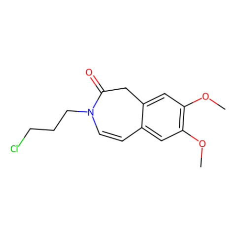 7,8-二甲氧基-3-(3-氯代丙基)-1,3-二氢-2H-3-苯并氮杂卓-2-酮,3-(3-Chloropropyl)-1,3-dihydro-7,8-dimethoxy-2H-3-benzazepin-2-one