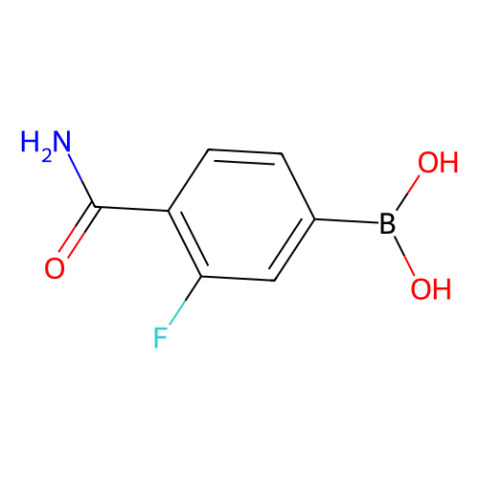 (4-氨基甲酰基-3-氟苯基)硼酸,(4-Carbamoyl-3-fluorophenyl)boronic acid