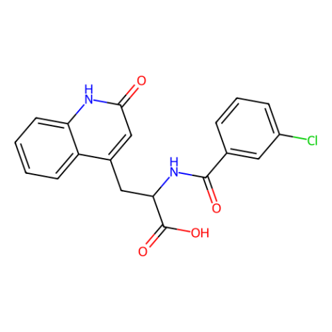 2-(3-氯苯甲酰氨基)-3-(2-氧代-1,2-二氫喹啉-4-基)丙酸,2-(3-Chlorobenzamido)-3-(2-oxo-1,2-dihydroquinolin-4-yl)propanoic acid