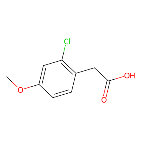 2-(2-氯-4-甲氧基苯基)乙酸,2-(2-Chloro-4-methoxyphenyl)acetic acid