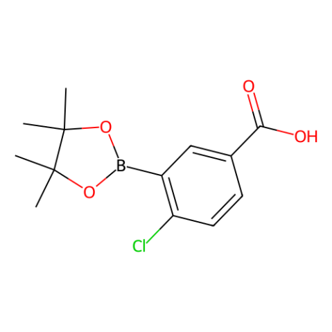 4-氯-3-(4,4,5,5-四甲基-1,3,2-二氧硼杂环戊烷-2-基)苯甲酸,4-Chloro-3-(4,4,5,5-tetramethyl-1,3,2-dioxaborolan-2-yl)benzoic acid
