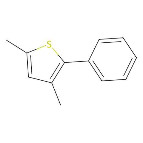 3,5-二甲基-2-苯基噻吩,3，5-dimethyl-2-phenylthiophene